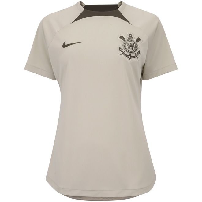 Camisa do Corinthians Nike Feminina Treino Torcedora - Foto 1