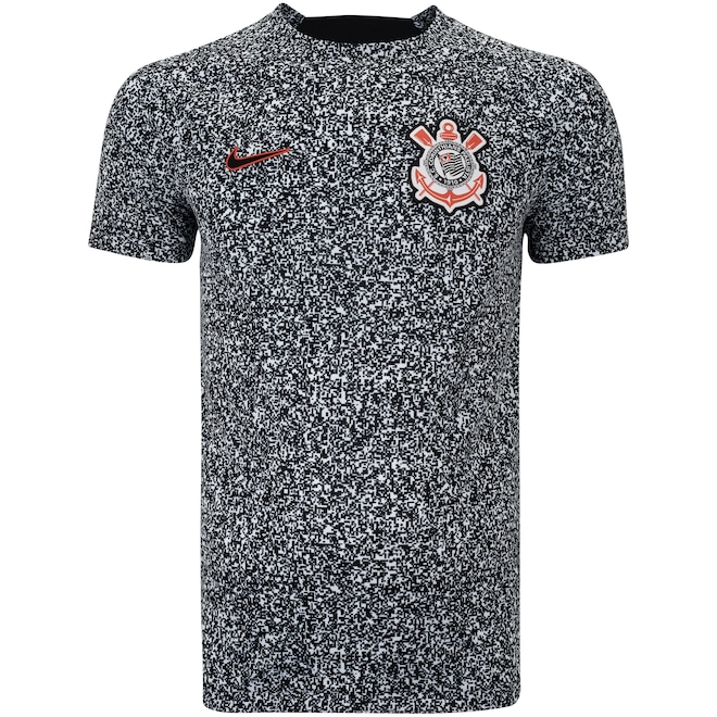 Camisa do Corinthians Nike Masculina Pré-Jogo Torcedor - Foto 1