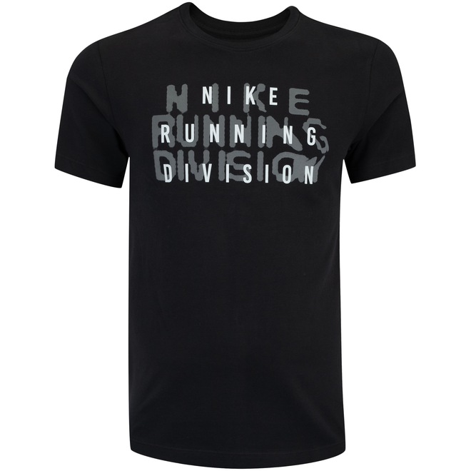 Camiseta Masculina Nike Manga Curta Dri-Fit Running Division - Foto 1