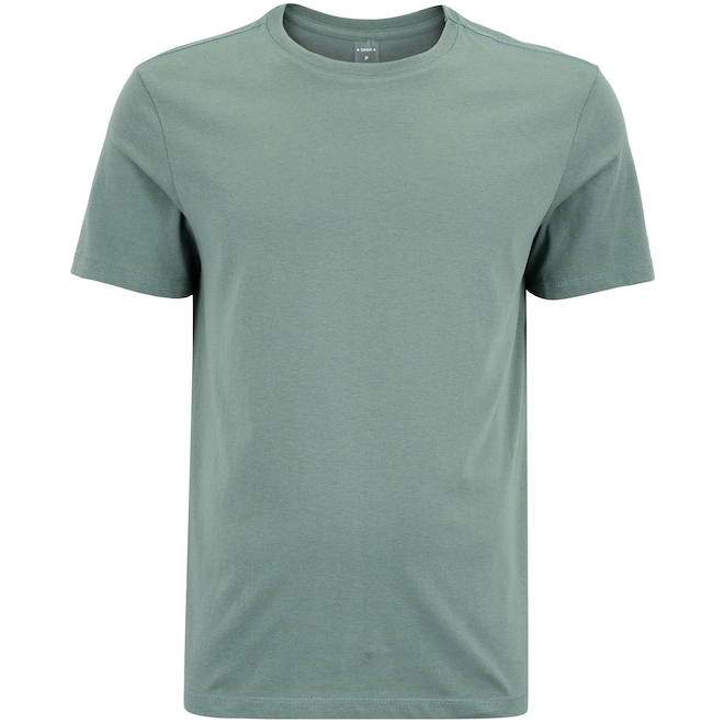 Camiseta Masculina Oxer Manga Curta Básica Algodão - Foto 1