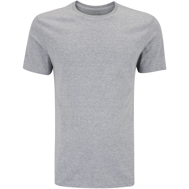 Camiseta Masculina Oxer Manga Curta Mescla Básica - Foto 1