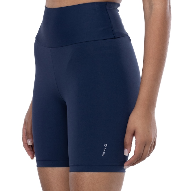 Bermuda Feminina Oxer Bolso Traseiro Cós Médio Alta Compressão - Foto 2