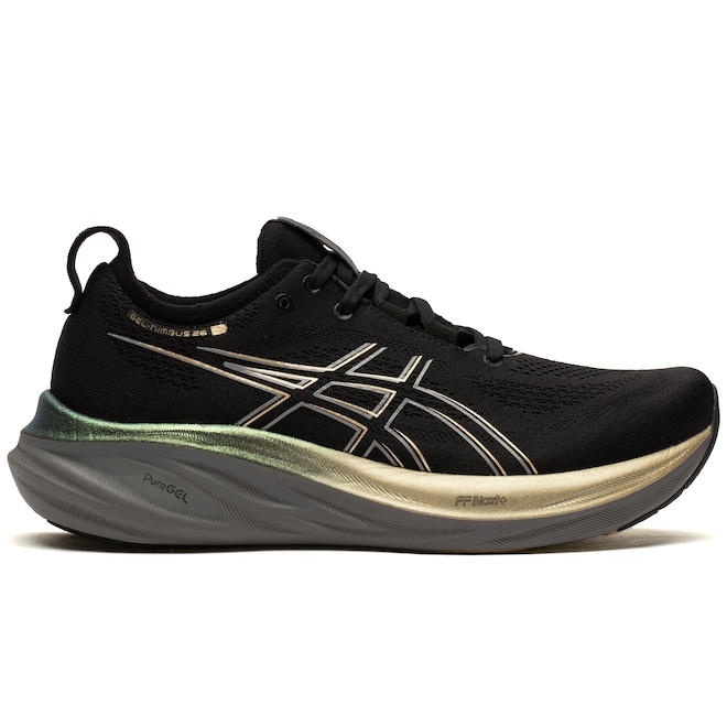 Tênis ASICS Gel-Nimbus 26 Platinum Masculino - Foto 2
