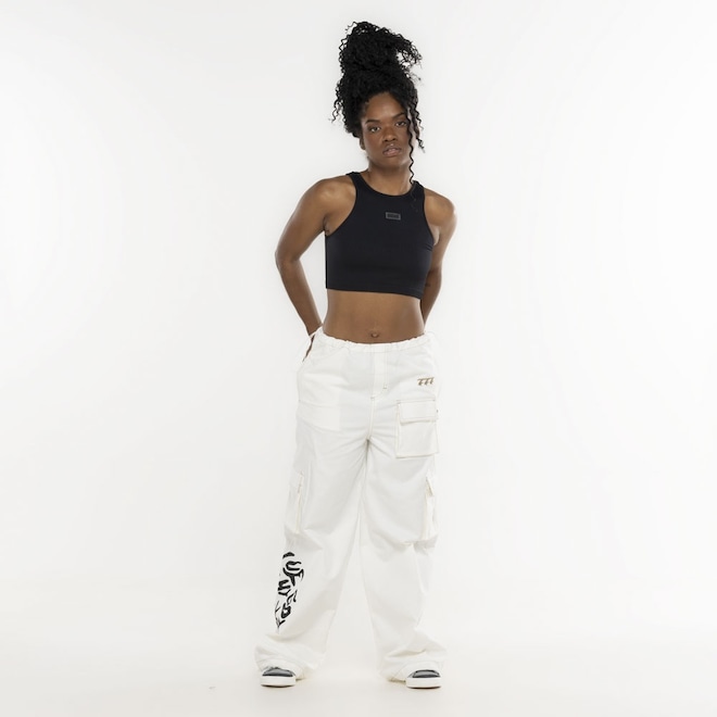 TOP ATHLEISURE CANELADO JADE JADE - Foto 1