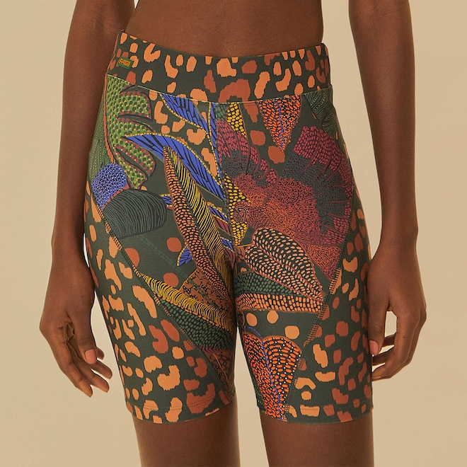 Bermuda Biker Feminina Farm Floresta Poá - Foto 1