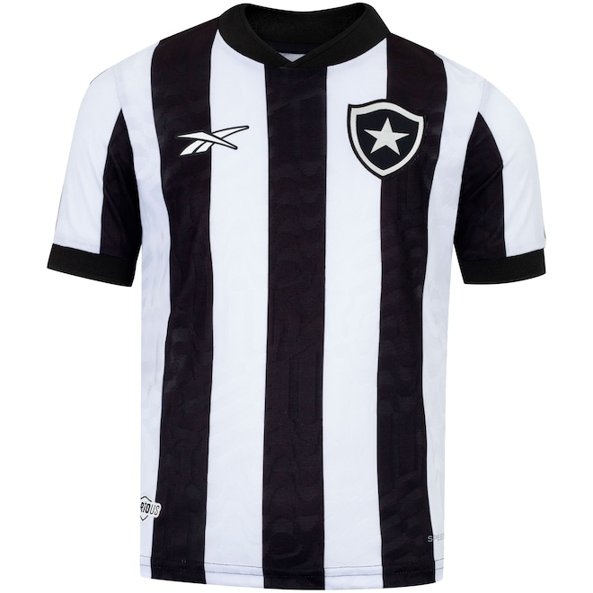 Camisa do Botafogo I 23 Reebok Infantil Torcedor - Foto 1