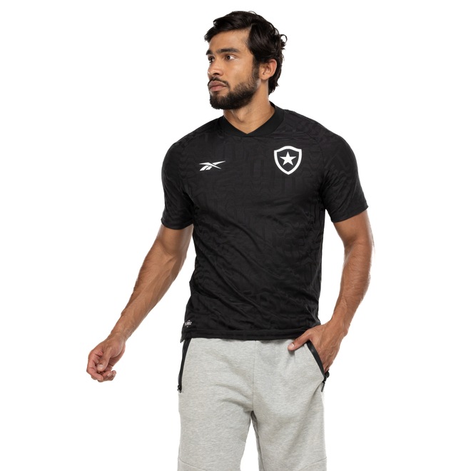 Camisa do Botafogo II 23 Reebok Masculina Torcedor - Foto 2