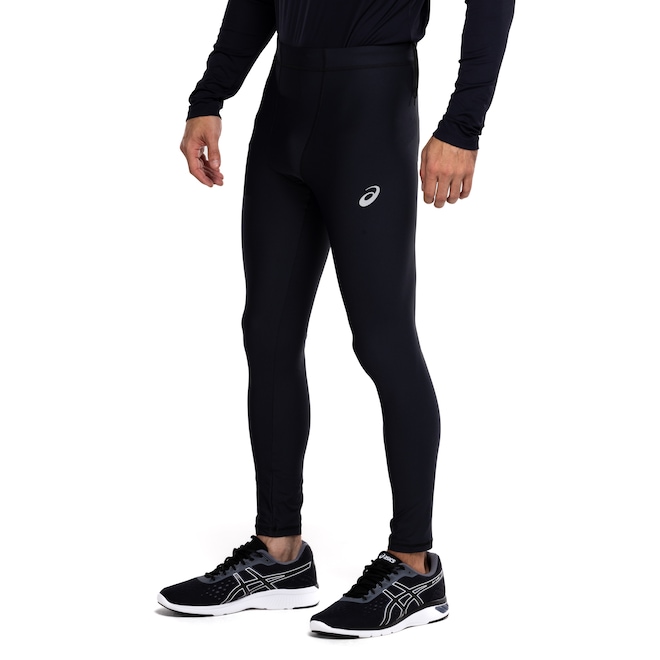Calça de Compressão Masculina ASICS Compressão Standard Refletiva - Foto 2