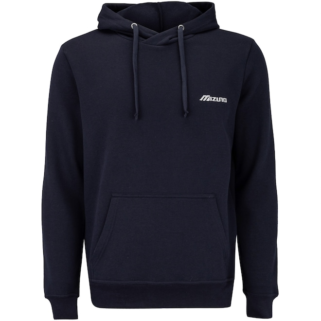 Blusa de Moletom Masculino Mizuno com Capuz Soft II - Foto 1