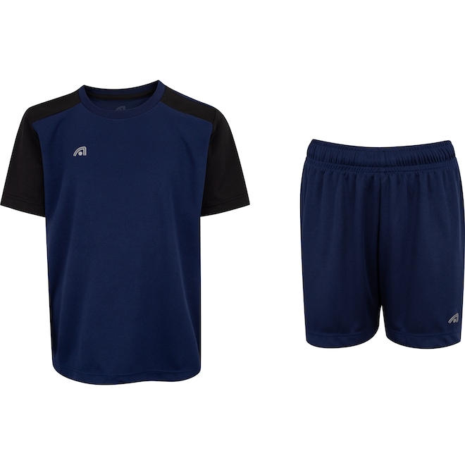 Conjunto Infantil Adams Dry Camiseta + Calção Dry - Foto 1