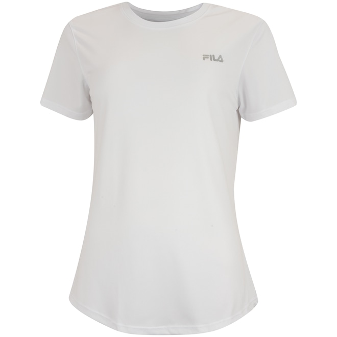 Camiseta Feminina Fila Manga Curta Basic Sports Polygin - Foto 1