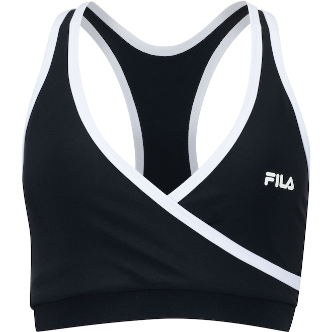 Top Fitness sem Bojo Fila Baixa Sustentação Line Movement Adulto - Foto 1