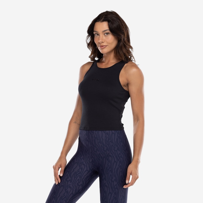 Camiseta Regata Feminina Fila Basic - Foto 1