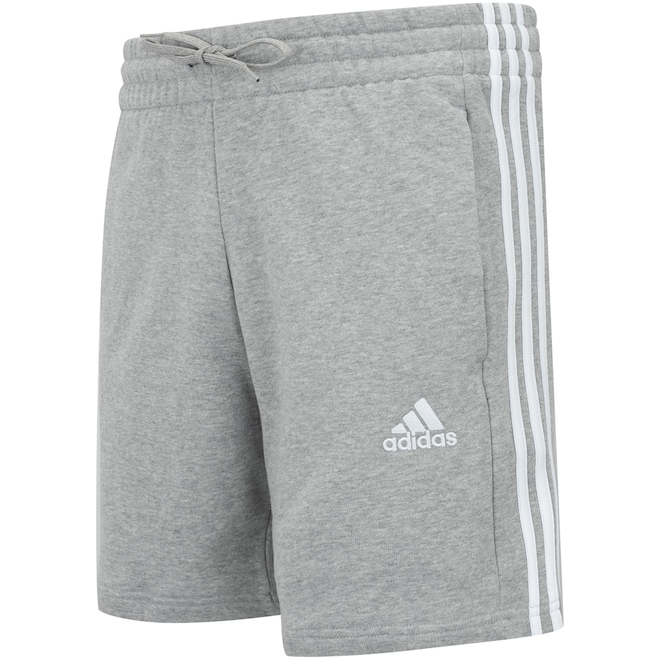 Bermuda Masculina adidas 3 Stripes French Terry - Foto 1
