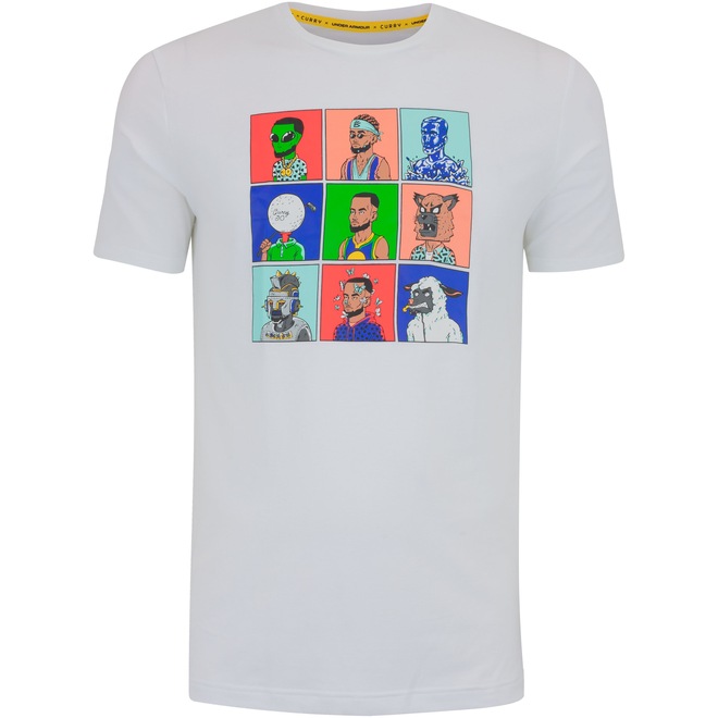 Camiseta do Stephen Curry Under Armour Masculina NFT - Foto 1