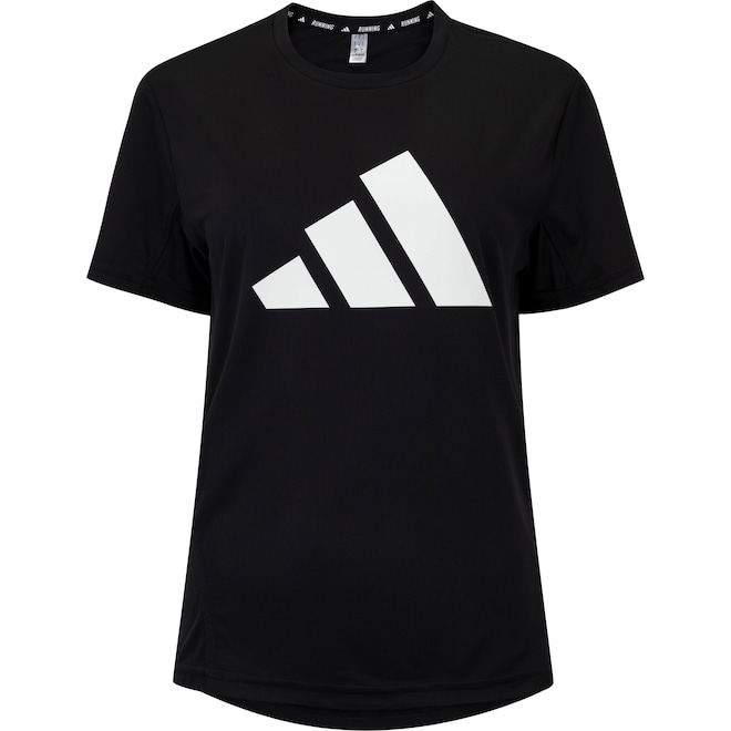 Camiseta Feminina adidas Manga Curta Run It - Foto 1