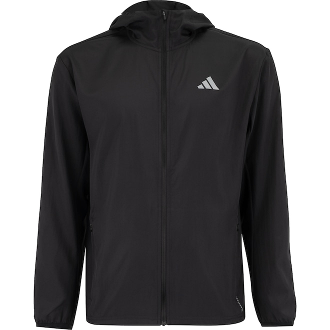 Jaqueta Corta-Vento Masculina adidas com Capuz Run IT Jacket - Foto 1