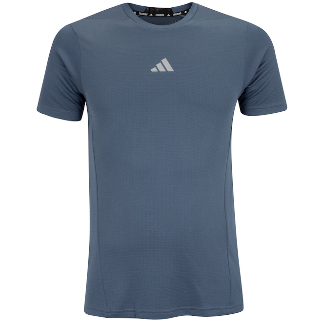 Camiseta Masculina adidas Manga Curta D4T Heat Ready - Foto 1