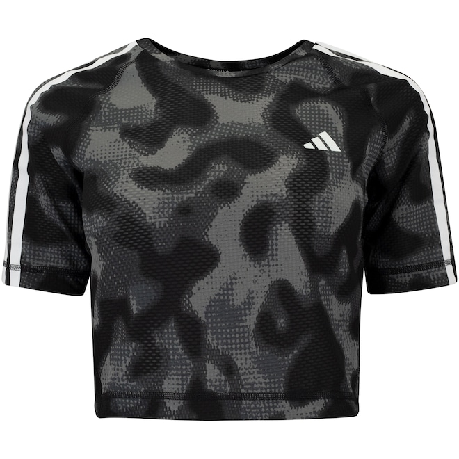 Blusa Cropped Feminina adidas OTR e AOP - Foto 1
