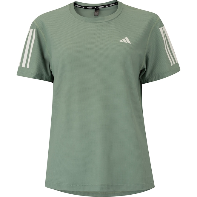 Camiseta Feminina adidas Manga Curta Own The Run Base - Foto 1