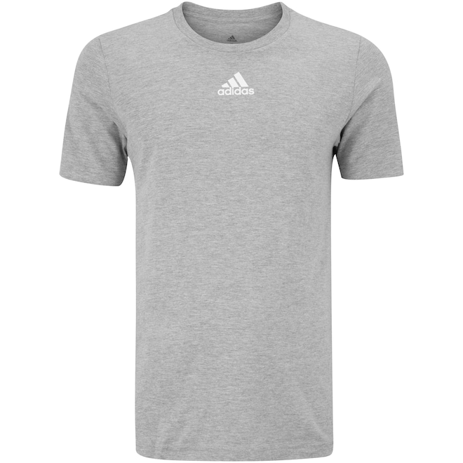 Camiseta Masculina adidas Manga Curta Small Logo - Foto 1