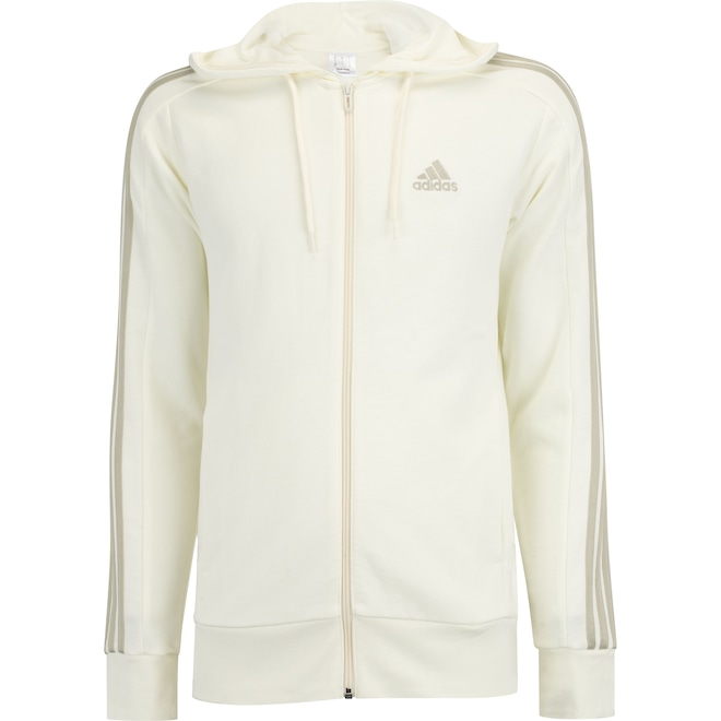 Jaqueta Masculina adidas com Capuz 3 Stripes - Foto 1