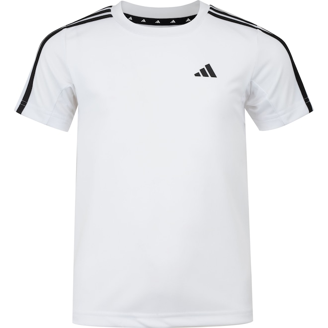 Camiseta Infantil adidas 3 Stripes Essential - Foto 1