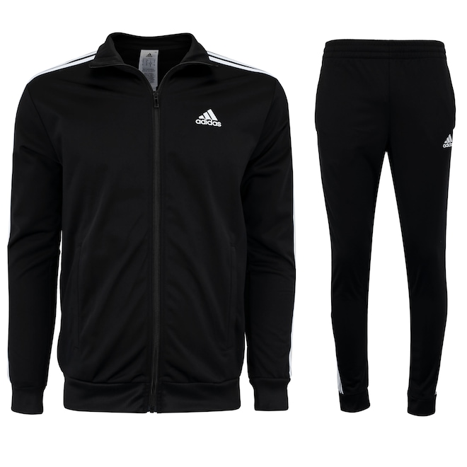 Conjunto de Agasalho Masculino adidas Essential 3 Stripes - Foto 1
