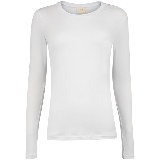 Camiseta Feminina Nord Manga Longa Segunda Pele Skin - Foto 2