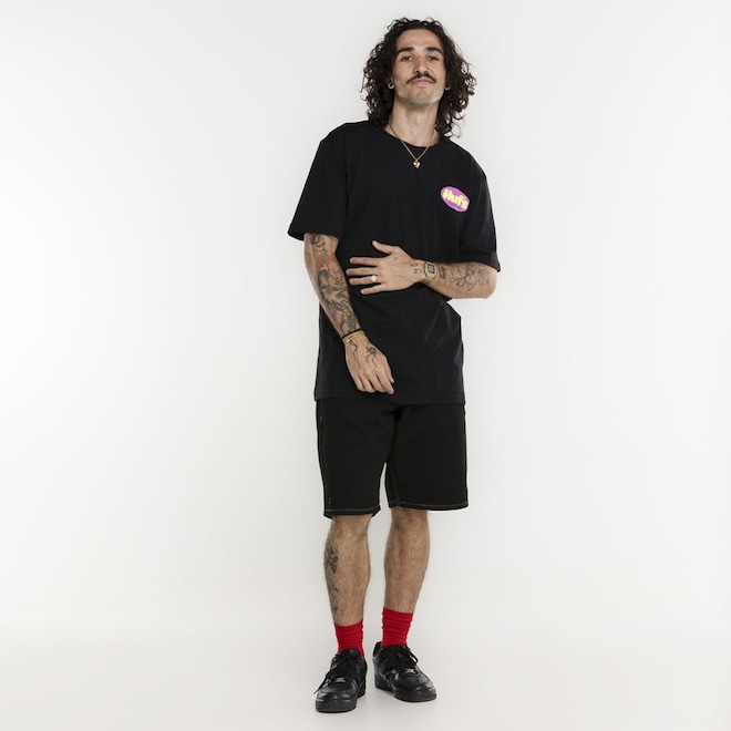 Camiseta HUF Manga Curta Liquormart SS - Foto 1