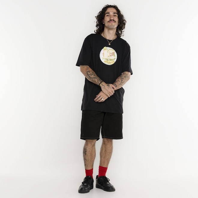 Camiseta HUF Manga Curta All Fresco SS - Foto 1