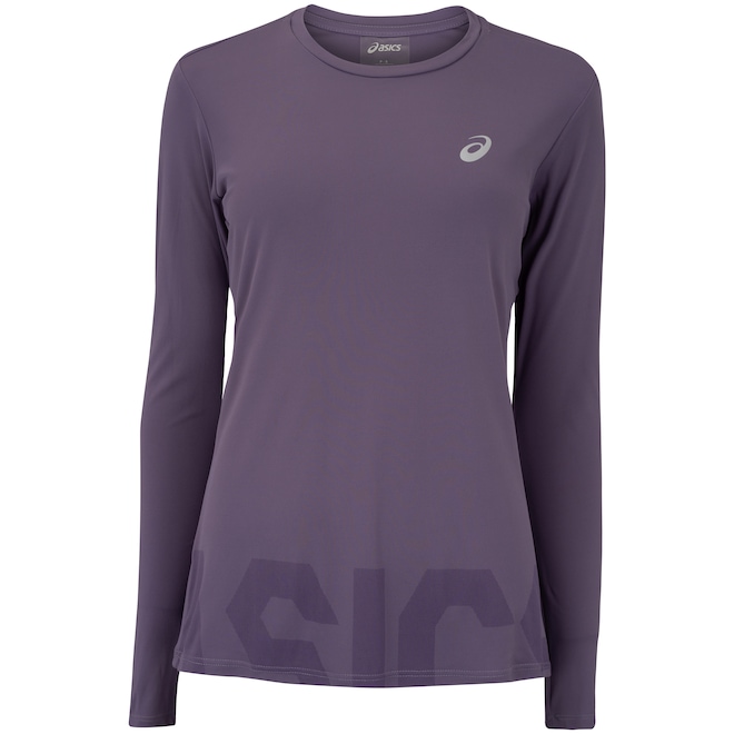 Camiseta Feminina ASICS Manga Longa UV Leve - Foto 1