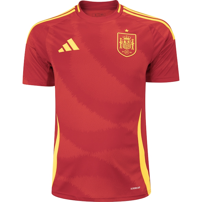 Camisa da Seleção Espanha I 24 adidas Masculina Torcedor - Foto 1