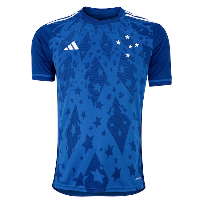 Camisa do Cruzeiro I 24 adidas Masculina Torcedor - Foto 1