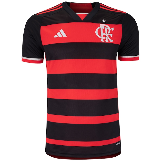 Camisa do Flamengo I 24 adidas Masculina Torcedor - Foto 1