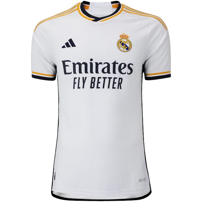 Camisa do Real Madrid I 23/24 adidas Masculina Jogador - Foto 1