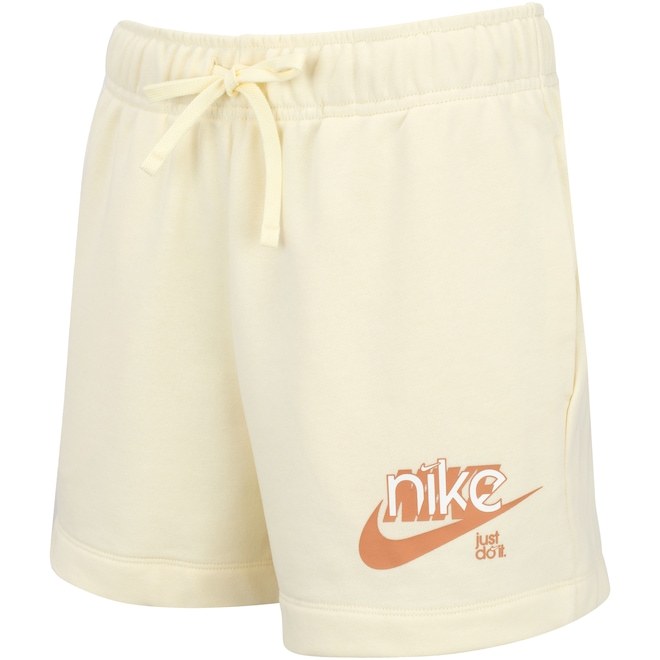 Short Feminino Nike Sportswear Club FLC FT MR GX - Foto 1