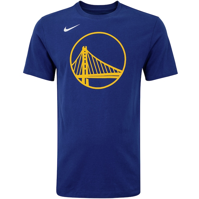 Camiseta do Golden State Warriors Nike Masculina Logo1 SS - Foto 2