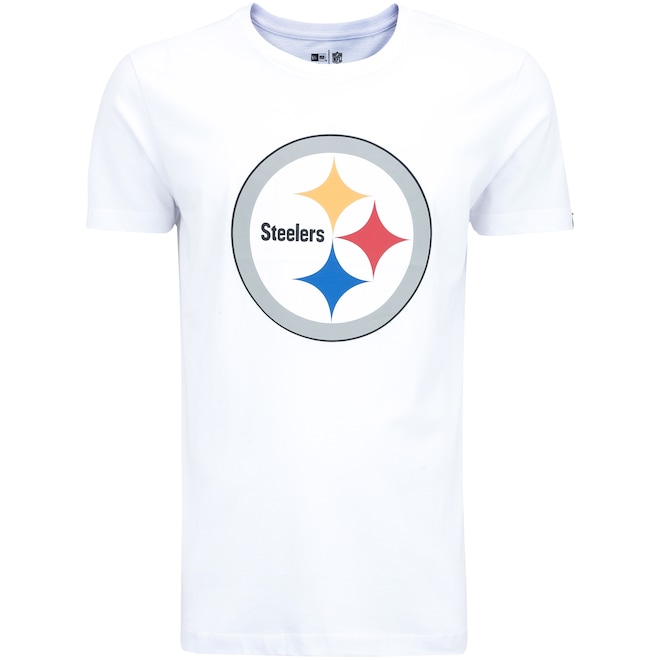 Camiseta do Pittsburgh Steelers New Era NFL Masculina Basic Time - Foto 2
