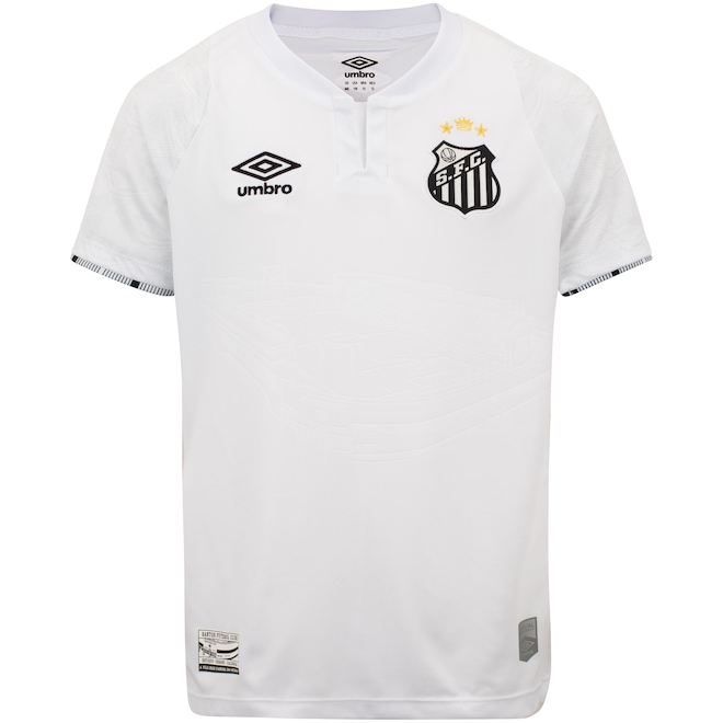 Camisa do Santos I 24 Umbro Juvenil Torcedor - Foto 1