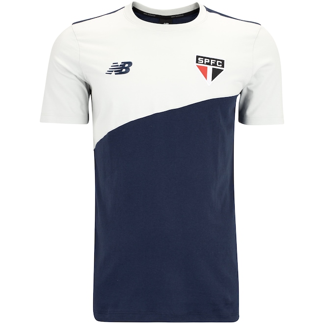 Camiseta de Viagem do São Paulo 24 New Balance Masculina - Foto 1