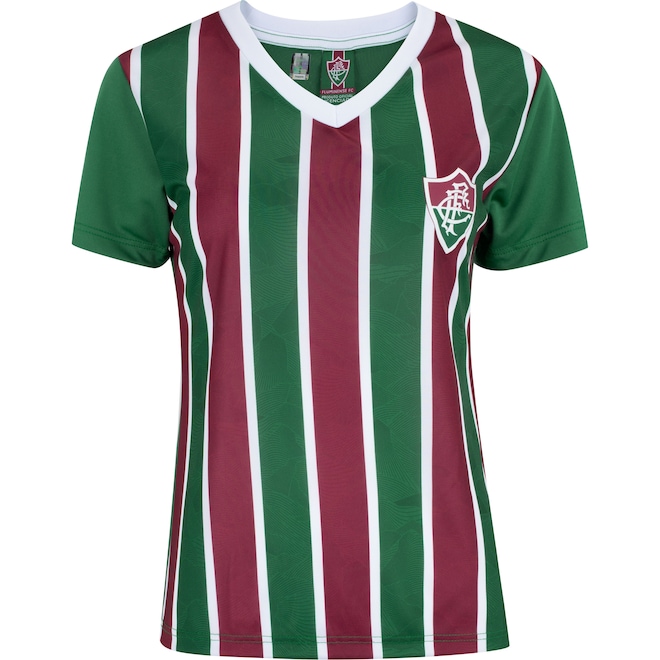 Camiseta do Fluminense Braziline Feminina Volcano - Foto 1