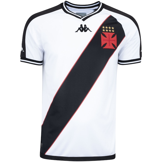 Camisa do Vasco da Gama II 24 Kappa Masculina Torcedor - Foto 1