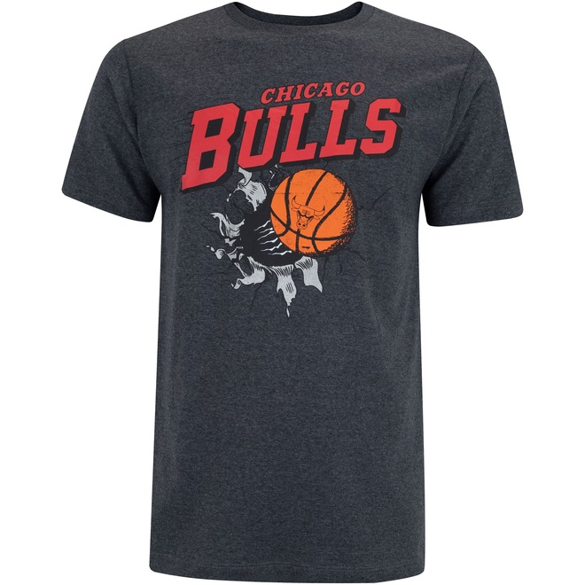 Camiseta do Chicago Bulls Masculina NBA Air Ball - Foto 1