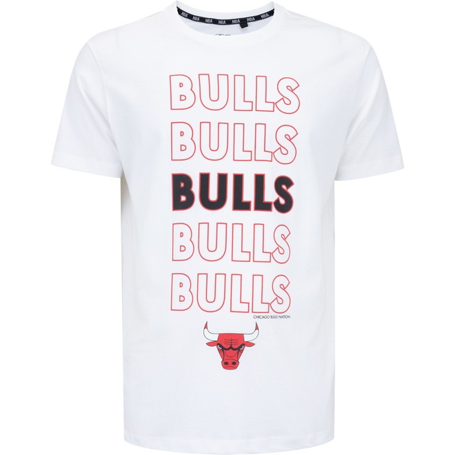 Camiseta do Chicago Bulls Masculina NBA Contour - Foto 1
