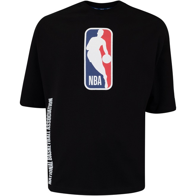 Camiseta Masculina NBA Manga Curta Logoman NB384 - Foto 2