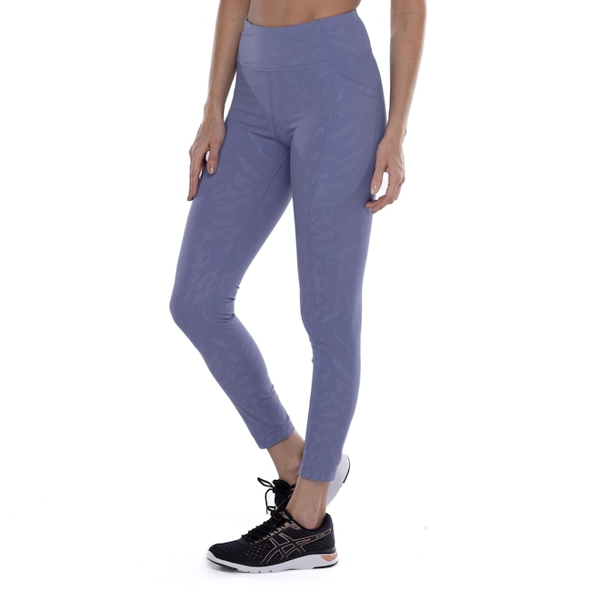 Calça Legging Feminina Oxer Print Premium Média Compressão Cós Baixo - Foto 2