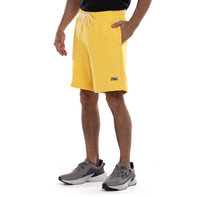 Bermuda Fila Moletom Letter II - Foto 1