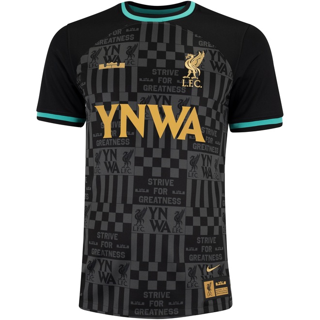 Camisa do Liverpool X Lebron Nike Masculina Stadium - Foto 1