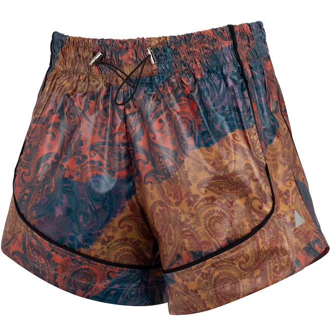 Short Feminino Lauf Estampado Paisley - Foto 2